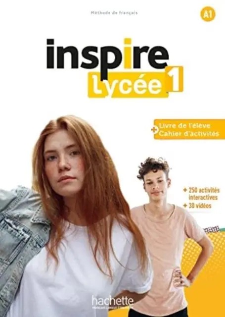 Cover: 9782017189077 | Inspire Lycee 1 | Livre de l'eleve + cahier d'activites + digital. A1