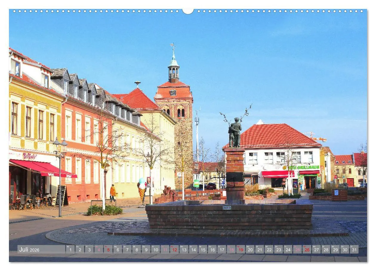 Bild: 9783457269077 | Brandenburg - Luckenwalde - Ein Stadtspaziergang (Wandkalender 2026...