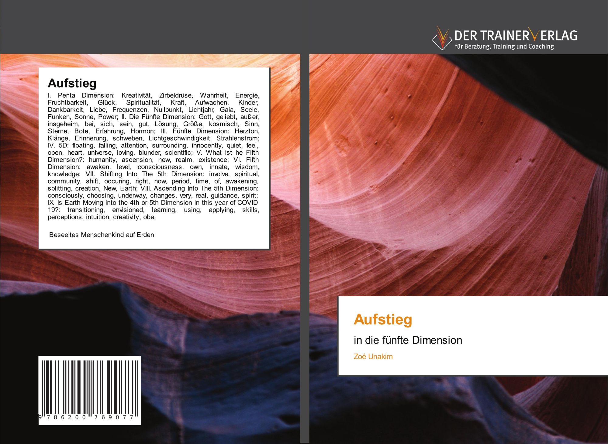 Cover: 9786200769077 | Aufstieg | in die fünfte Dimension | Zoé Unakim | Taschenbuch | 80 S.