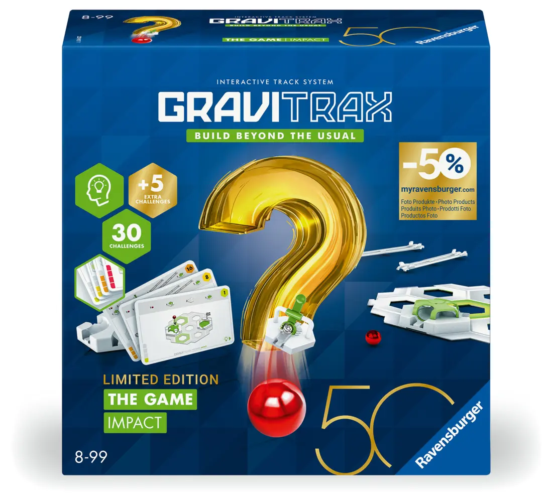 Cover: 4005556239177 | GraviTrax THE GAME Impact 50 Jahre | Spiel | 62391700 | Deutsch | 2024