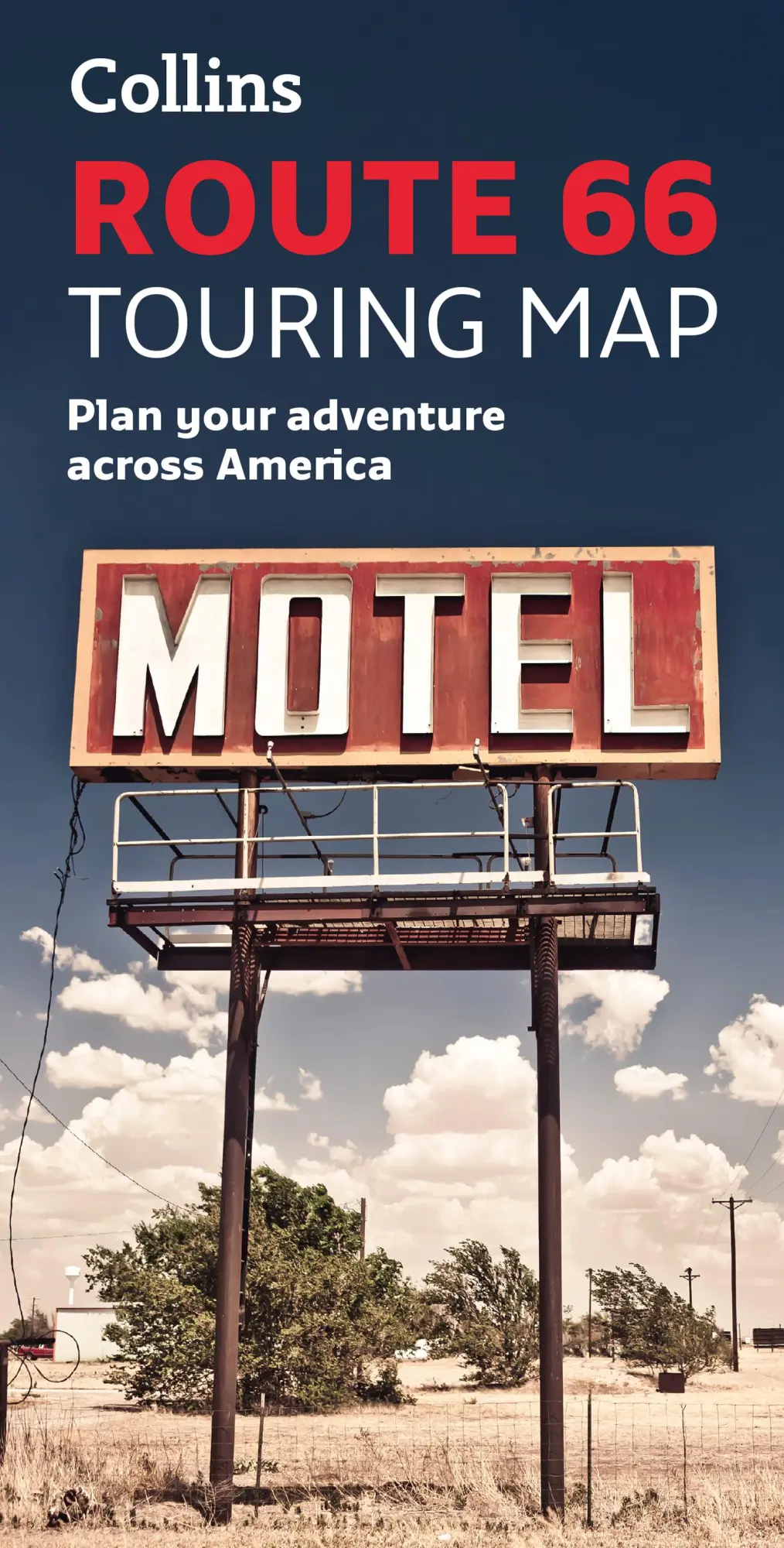 Cover: 9780008609177 | Collins Route 66 Touring Map | Plan Your Adventure Across America