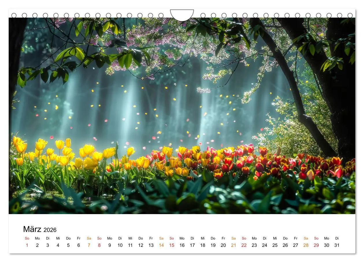 Bild: 9783457329177 | Natur im Jahr (Wandkalender 2026 DIN A4 quer), CALVENDO Monatskalender