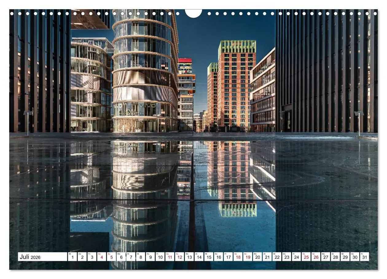 Bild: 9783457569177 | Düsseldorf Medienhafen (Wandkalender 2026 DIN A3 quer), CALVENDO...