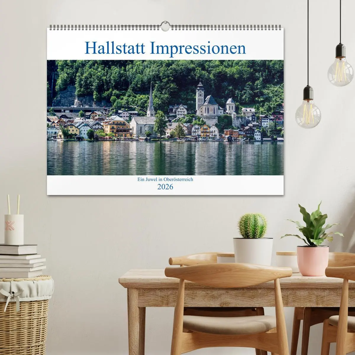 Bild: 9783457879177 | Hallstatt Impressionen (Wandkalender 2026 DIN A2 quer), CALVENDO...