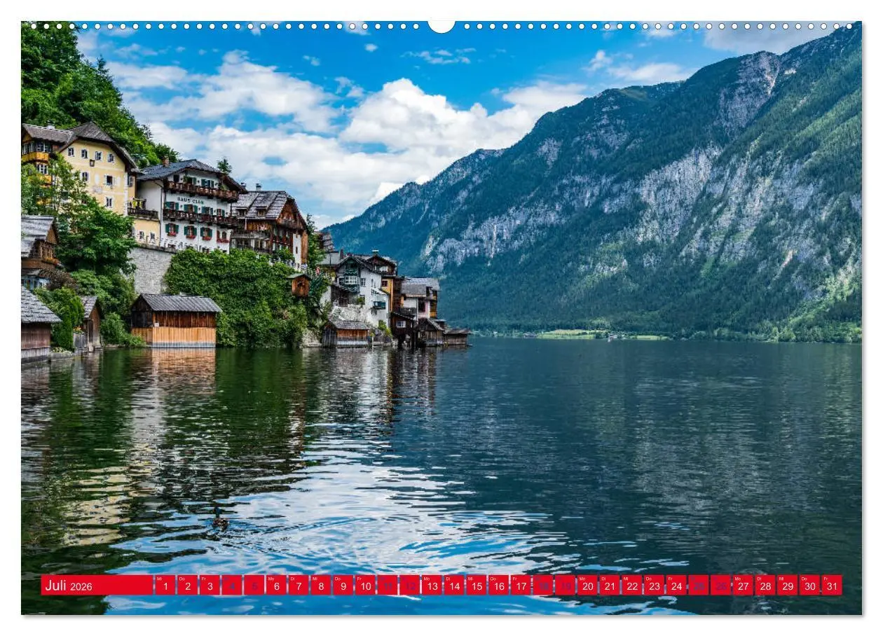 Bild: 9783457879177 | Hallstatt Impressionen (Wandkalender 2026 DIN A2 quer), CALVENDO...