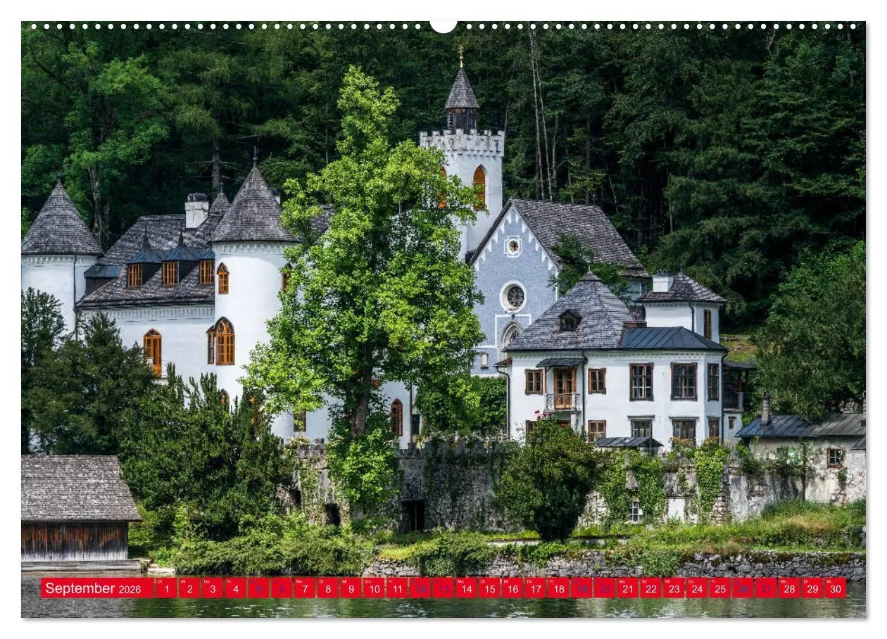 Bild: 9783457879177 | Hallstatt Impressionen (Wandkalender 2026 DIN A2 quer), CALVENDO...