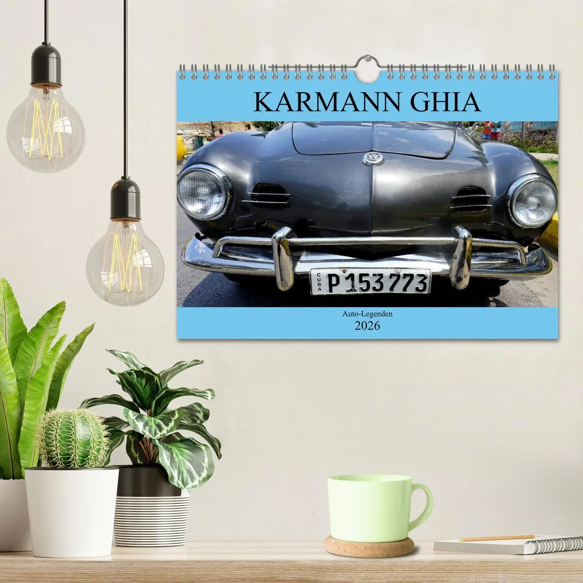 Bild: 9783516039177 | KARMANN GHIA - Auto-Legenden (Wandkalender 2026 DIN A4 quer),...