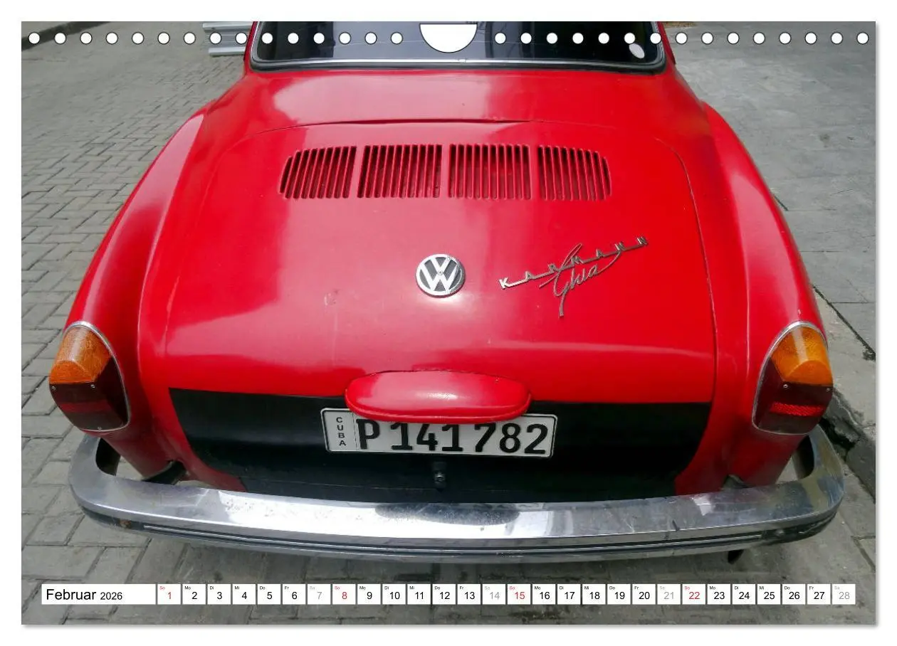 Bild: 9783516039177 | KARMANN GHIA - Auto-Legenden (Wandkalender 2026 DIN A4 quer),...