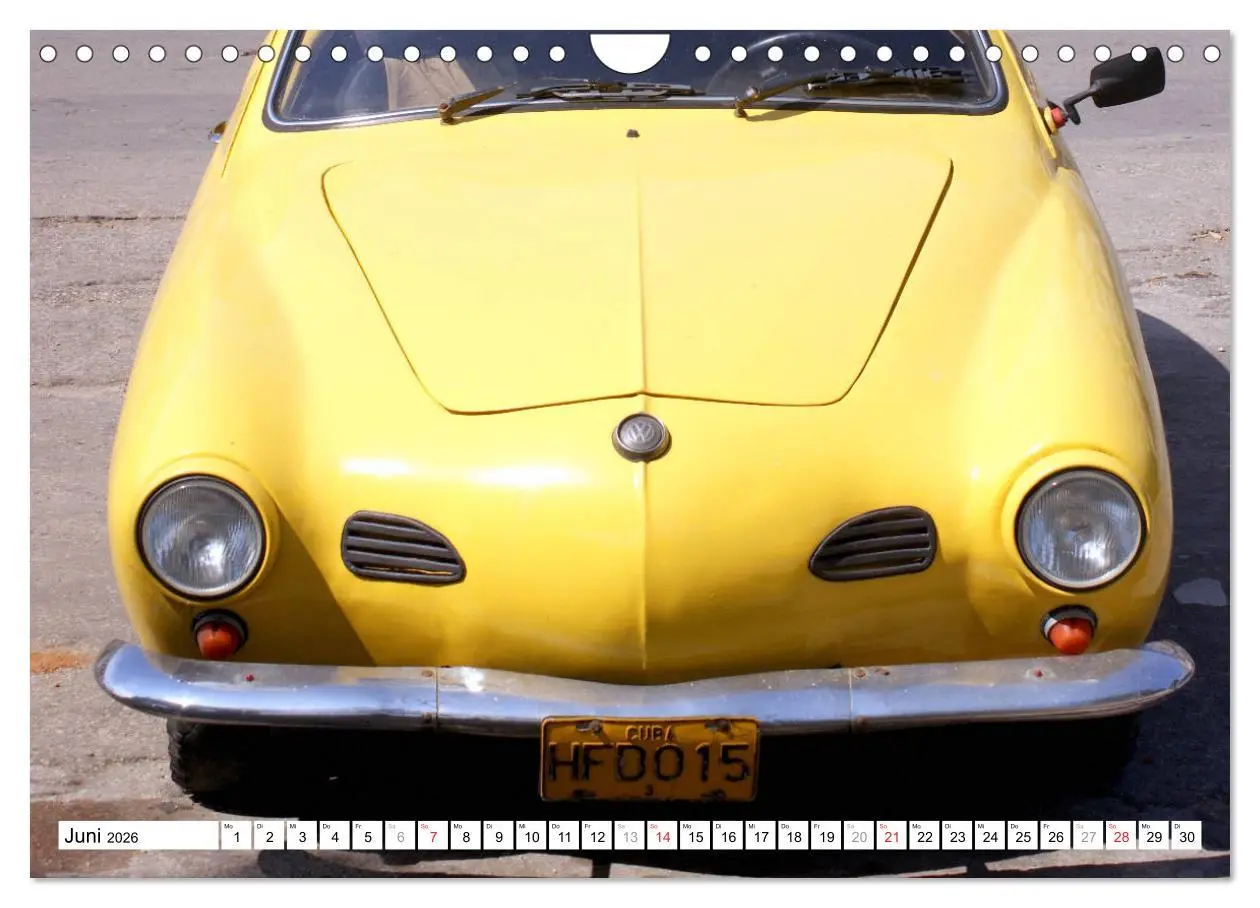 Bild: 9783516039177 | KARMANN GHIA - Auto-Legenden (Wandkalender 2026 DIN A4 quer),...