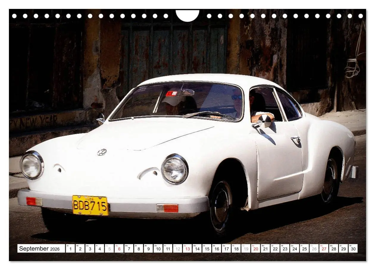 Bild: 9783516039177 | KARMANN GHIA - Auto-Legenden (Wandkalender 2026 DIN A4 quer),...