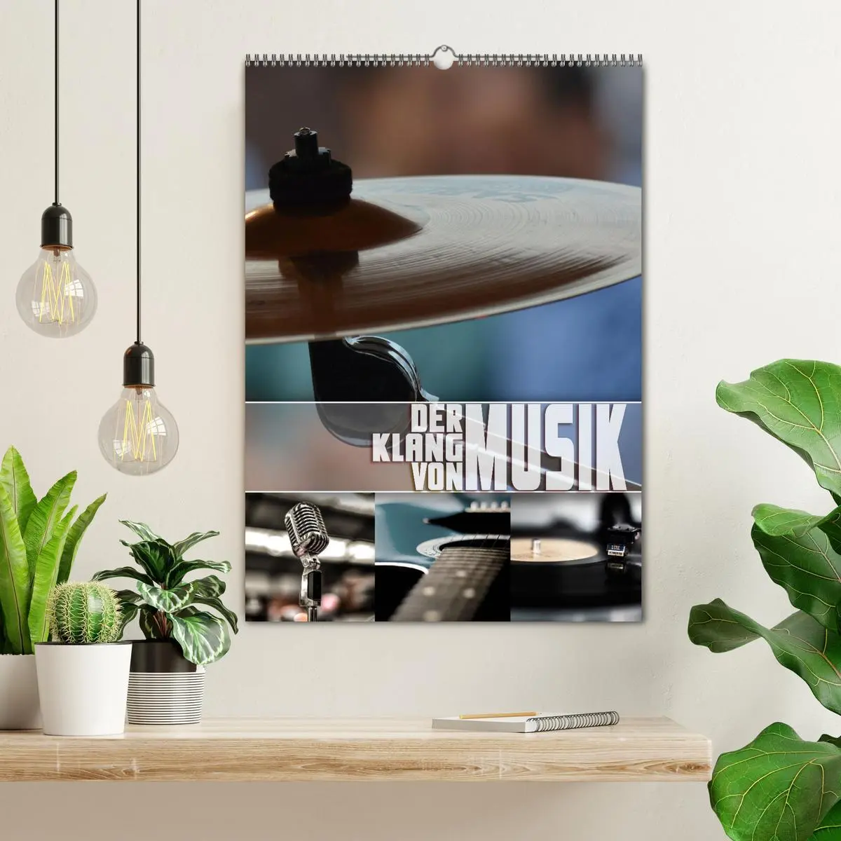 Bild: 9783516349177 | Der Klang von Musik (Wandkalender 2026 DIN A2 hoch), CALVENDO...