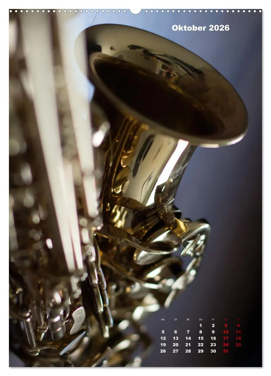 Bild: 9783516349177 | Der Klang von Musik (Wandkalender 2026 DIN A2 hoch), CALVENDO...