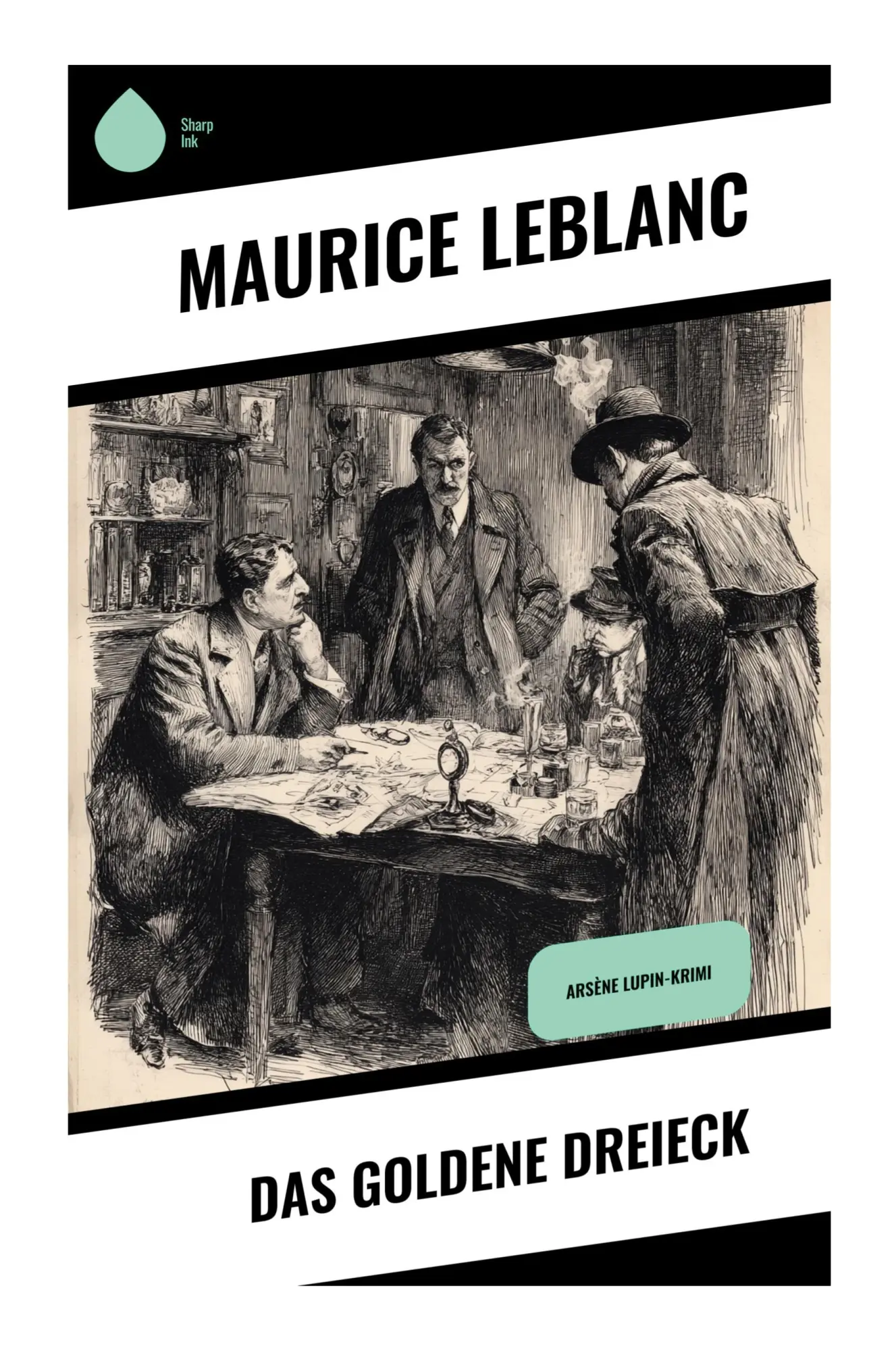 Cover: 9788028399177 | Das Goldene Dreieck | Arsène Lupin-Krimi | Maurice Leblanc | Buch