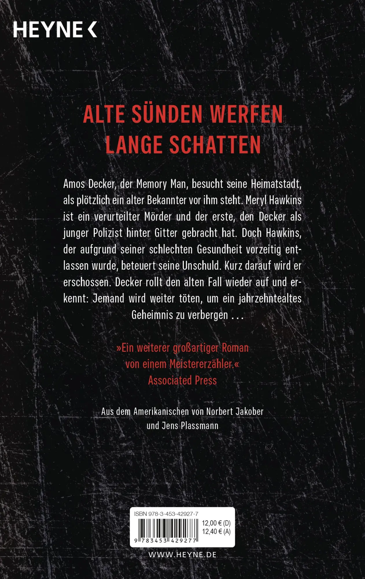 Bild: 9783453429277 | Flashback | Thriller | David Baldacci | Taschenbuch | 560 S. | Deutsch