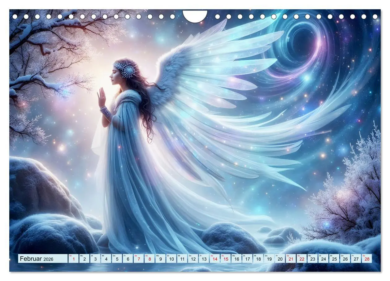 Bild: 9783457249277 | Engel und Wasser - Ein Band der Anmut (Wandkalender 2026 DIN A4...
