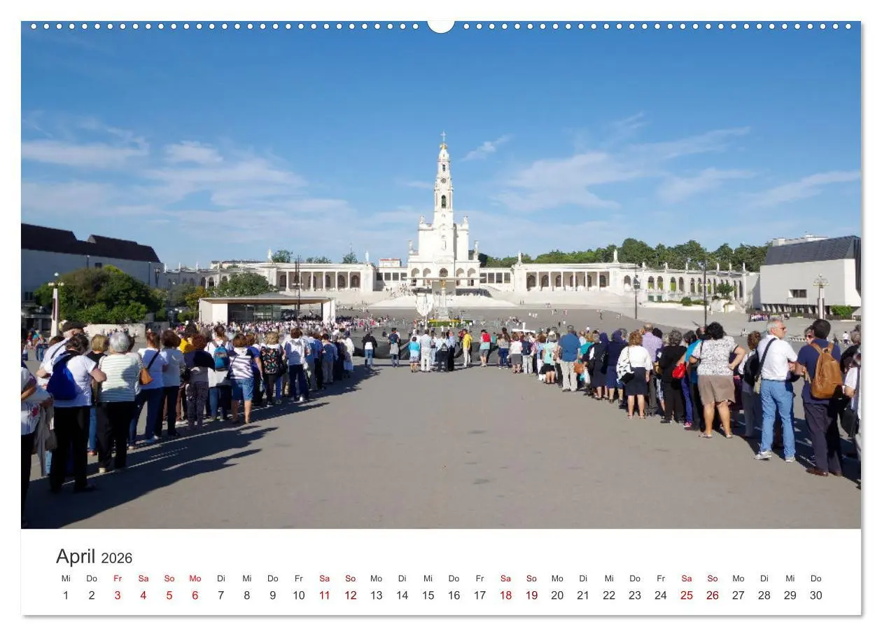 Bild: 9783457489277 | Fatima: Ein Besuch in Portugals heiligem Herz (Wandkalender 2026...