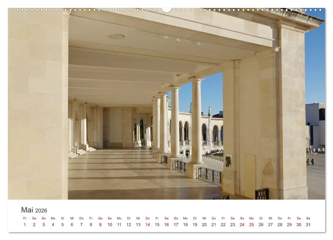 Bild: 9783457489277 | Fatima: Ein Besuch in Portugals heiligem Herz (Wandkalender 2026...