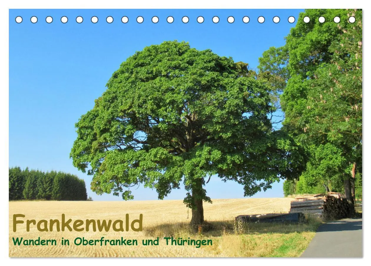 Cover: 9783457559277 | Frankenwald - Wandern in Oberfranken und Thüringen (Tischkalender...