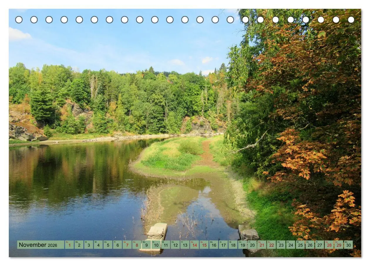 Bild: 9783457559277 | Frankenwald - Wandern in Oberfranken und Thüringen (Tischkalender...