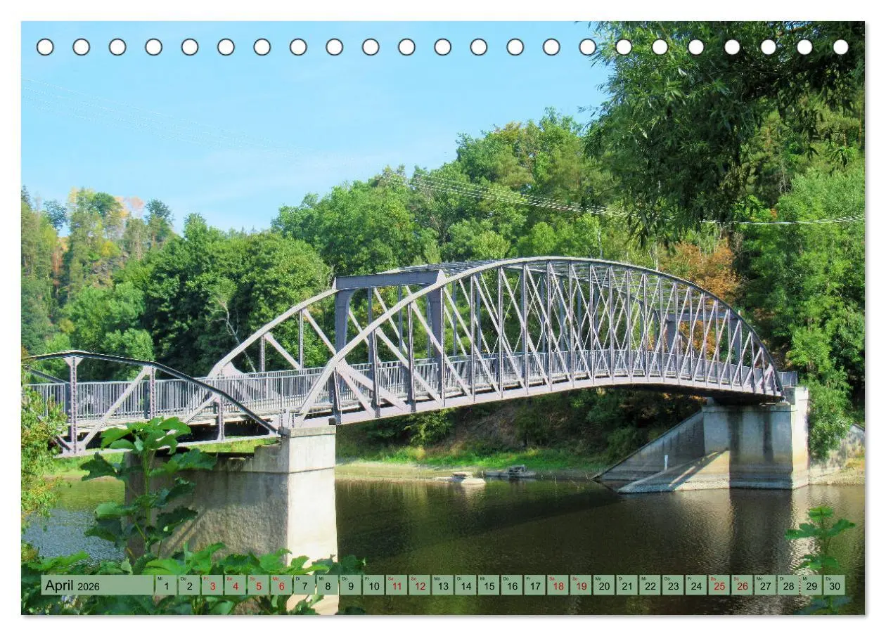 Bild: 9783457559277 | Frankenwald - Wandern in Oberfranken und Thüringen (Tischkalender...