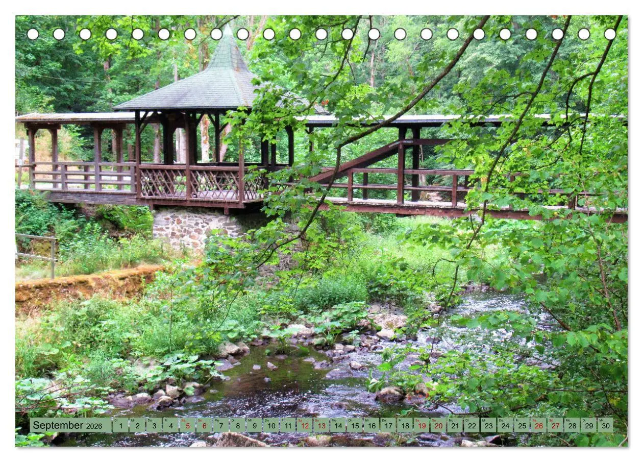 Bild: 9783457559277 | Frankenwald - Wandern in Oberfranken und Thüringen (Tischkalender...