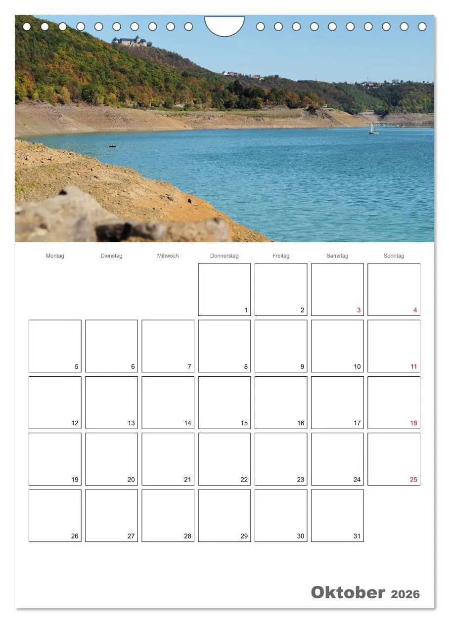 Bild: 9783516409277 | Hessens schönster See - Der Edersee (Wandkalender 2026 DIN A4...