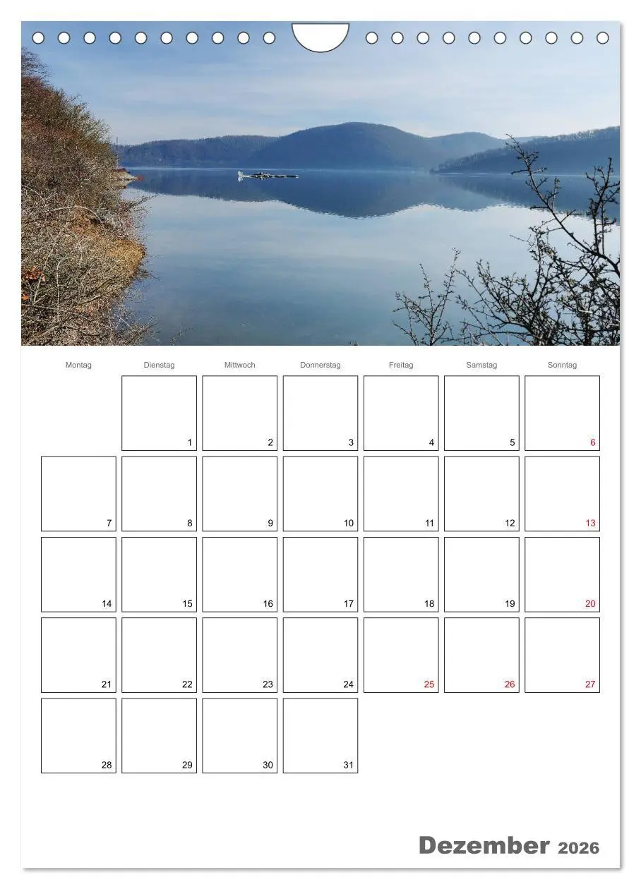 Bild: 9783516409277 | Hessens schönster See - Der Edersee (Wandkalender 2026 DIN A4...