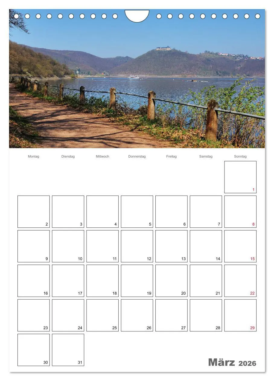 Bild: 9783516409277 | Hessens schönster See - Der Edersee (Wandkalender 2026 DIN A4...