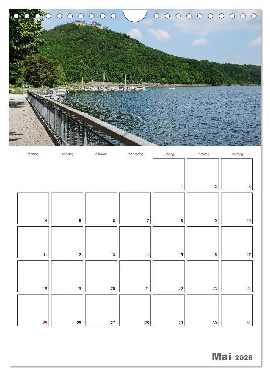 Bild: 9783516409277 | Hessens schönster See - Der Edersee (Wandkalender 2026 DIN A4...