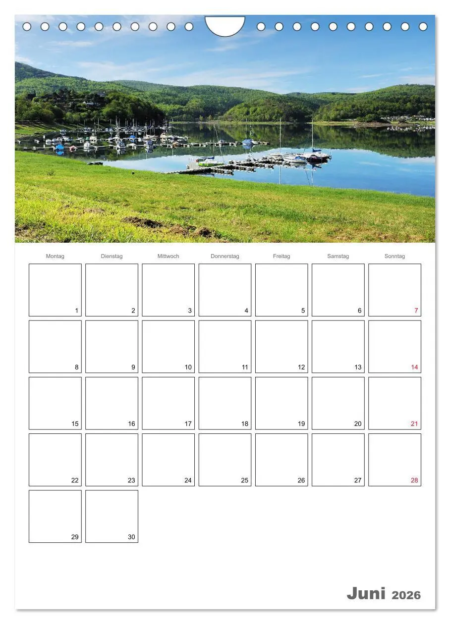 Bild: 9783516409277 | Hessens schönster See - Der Edersee (Wandkalender 2026 DIN A4...