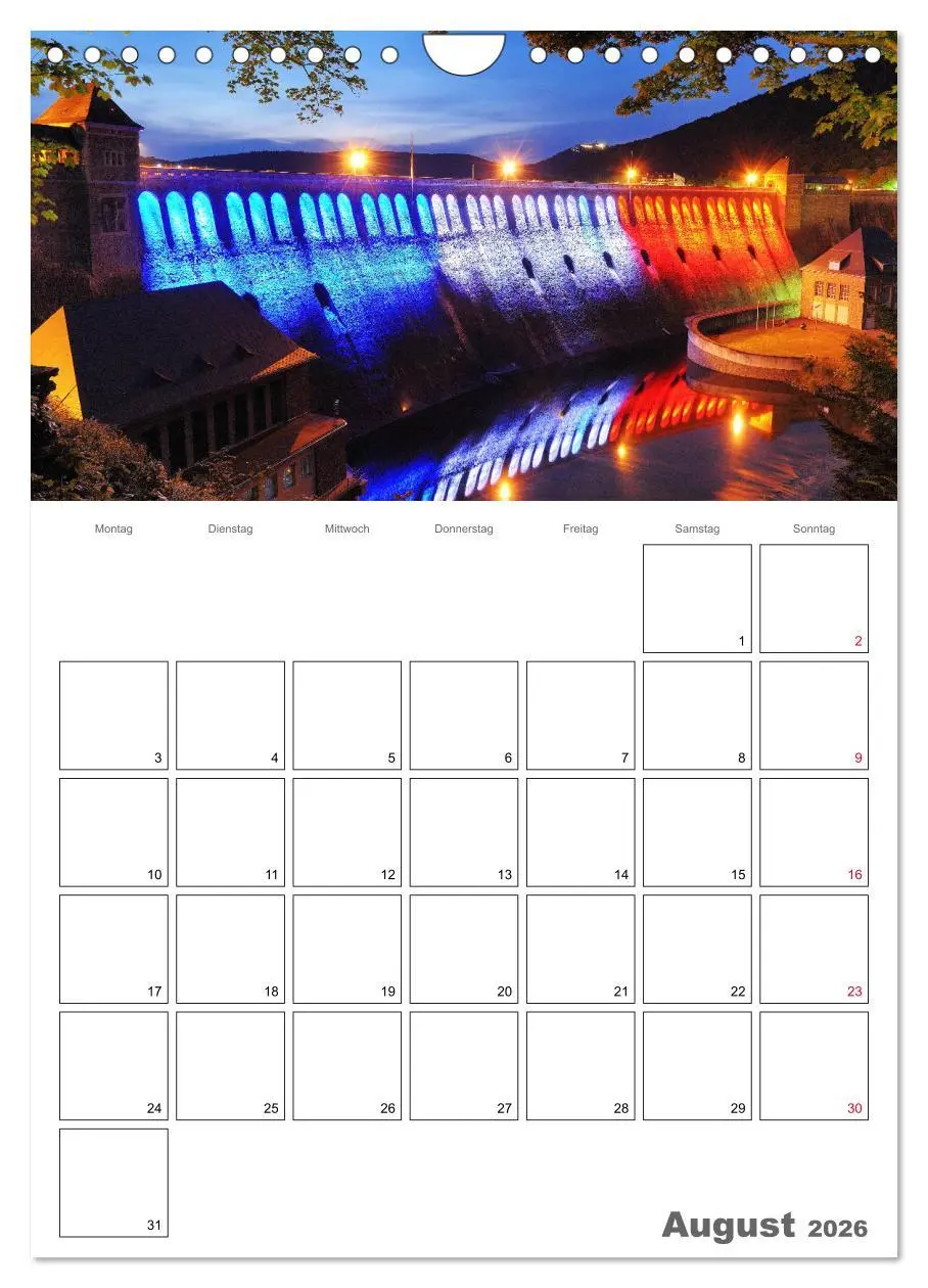 Bild: 9783516409277 | Hessens schönster See - Der Edersee (Wandkalender 2026 DIN A4...