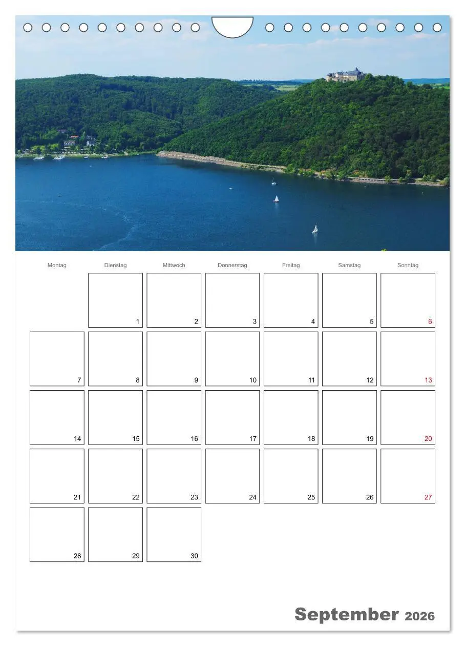 Bild: 9783516409277 | Hessens schönster See - Der Edersee (Wandkalender 2026 DIN A4...
