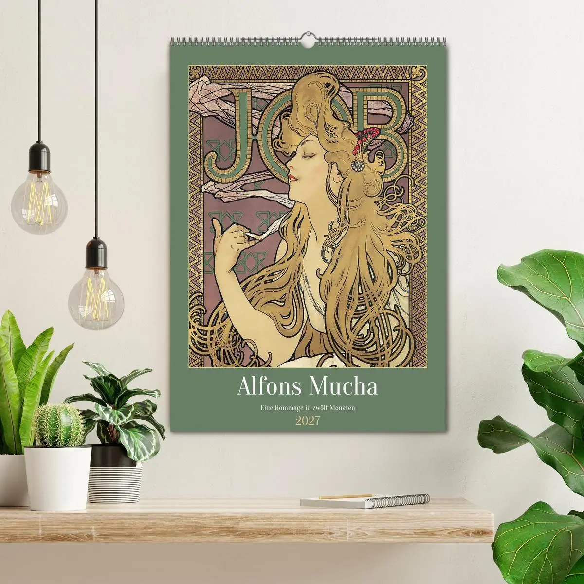 Bild: 9783569289277 | Alfons Mucha - Eine Hommage in zwölf Monaten (Wandkalender 2027 DIN...