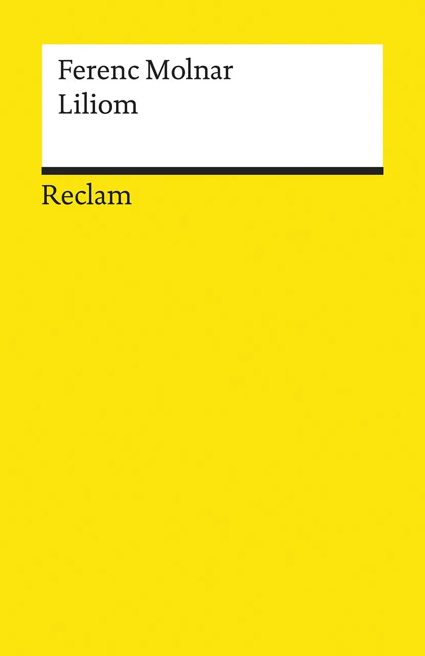 Cover: 9783150099377 | Liliom | Vorstadtlegende in sieben Bildern und einem szenischen Prolog