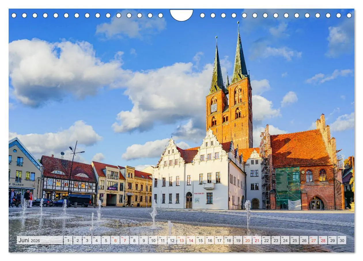 Bild: 9783457789377 | Stendal Impressionen (Wandkalender 2026 DIN A4 quer), CALVENDO...