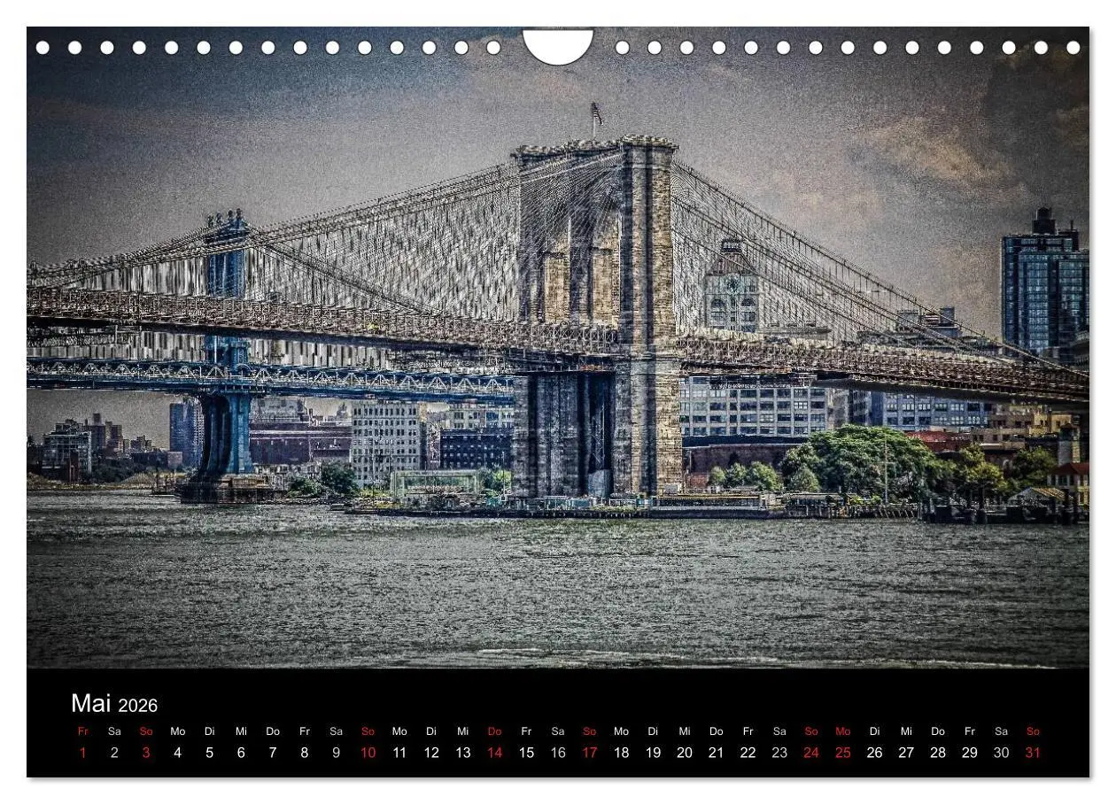 Bild: 9783516189377 | New York feeling (Wandkalender 2026 DIN A4 quer), CALVENDO...
