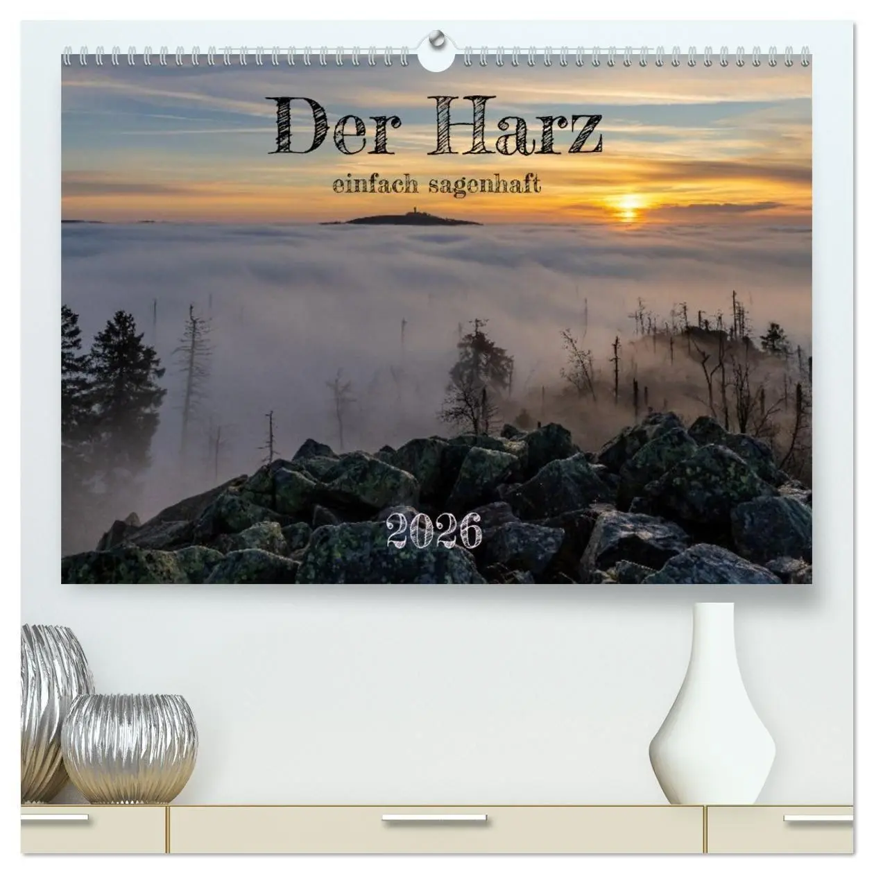 Cover: 9783516639377 | Der Harz - einfach sagenhaft (hochwertiger Premium Wandkalender...