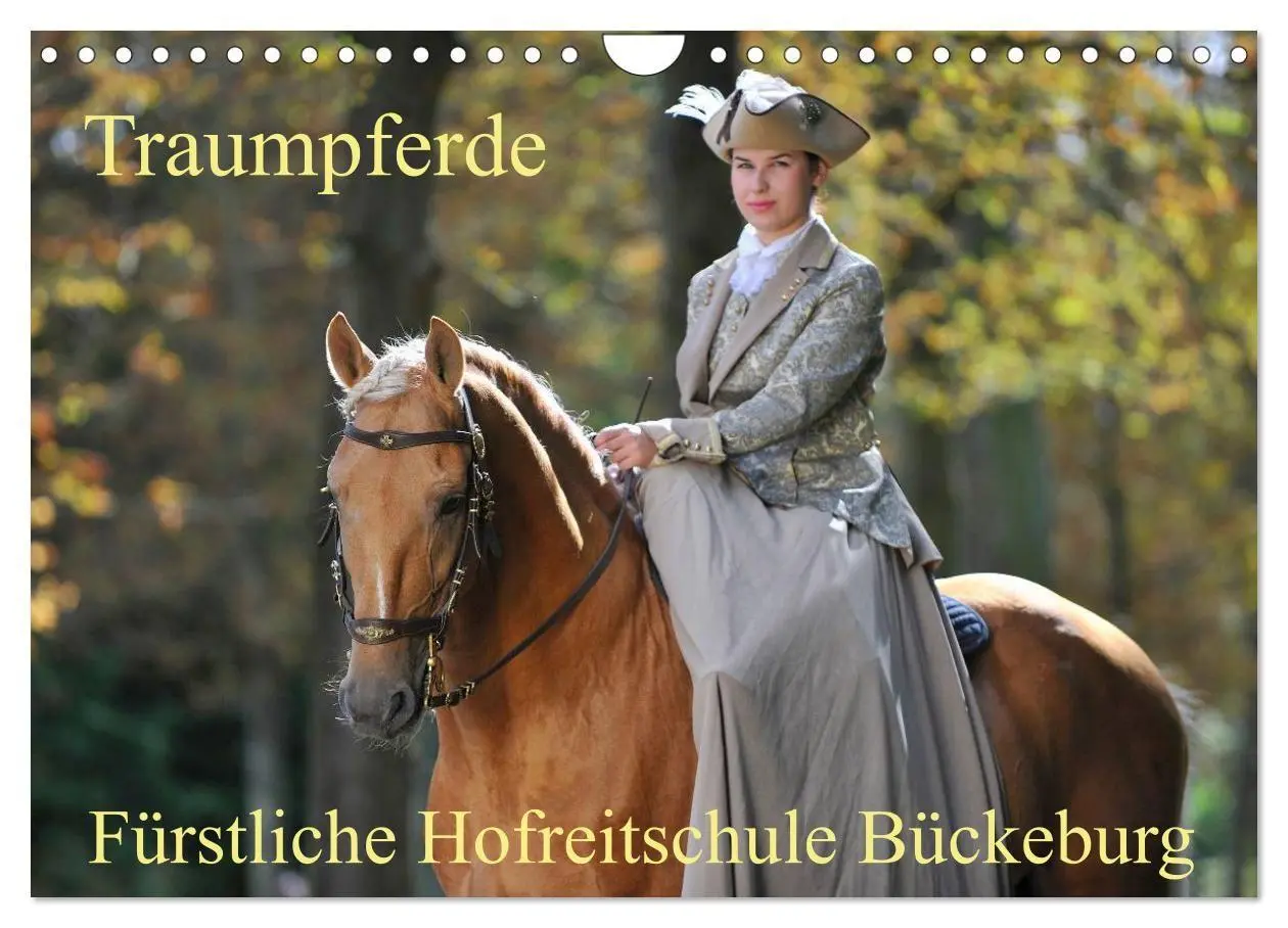 Cover: 9783569969377 | Traumpferde - Fürstliche Hofreitschule Bückeburg (Wandkalender 2027...