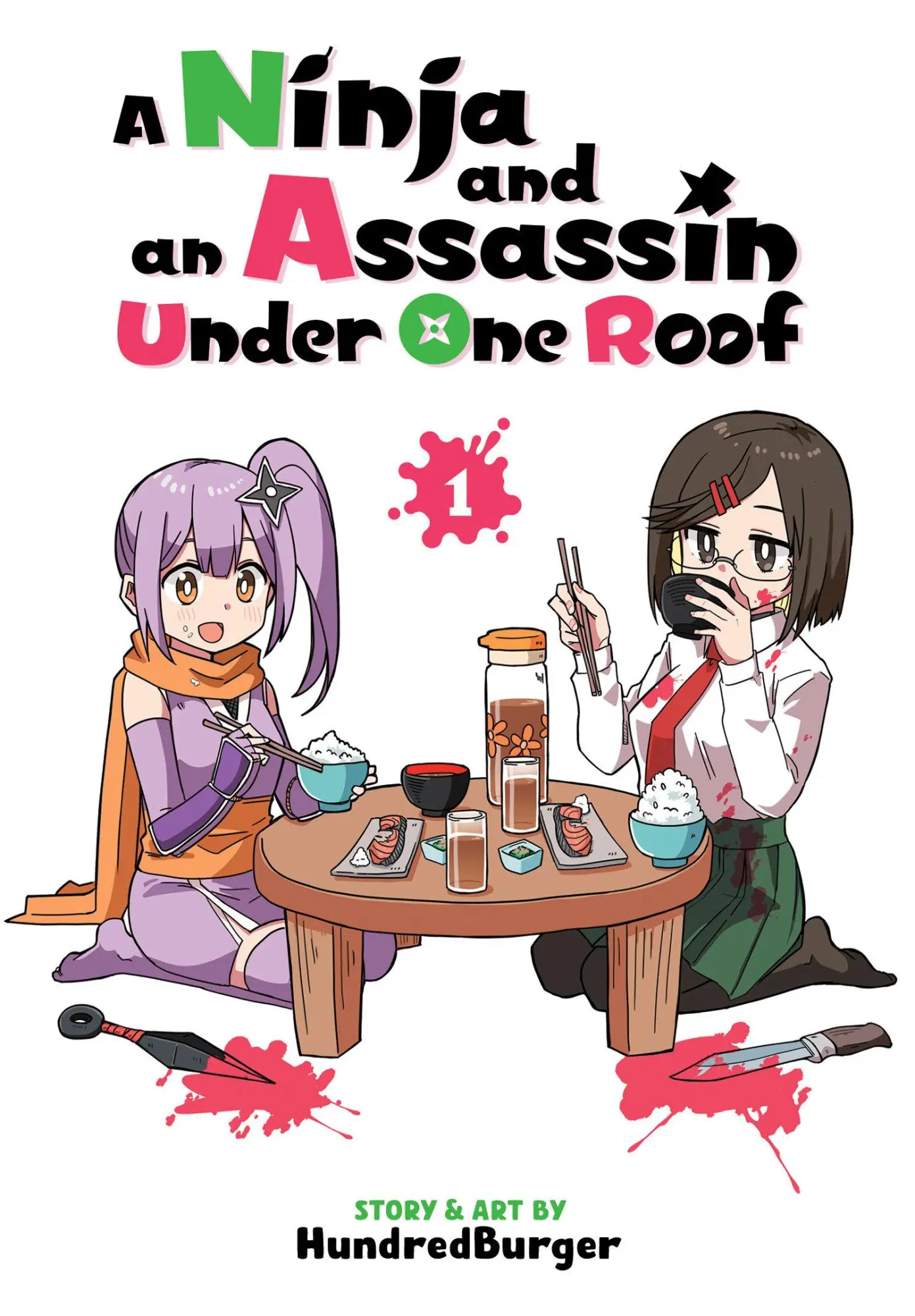 Cover: 9798895619377 | A Ninja and an Assassin Under One Roof Vol. 1 | Hundredburger | Buch