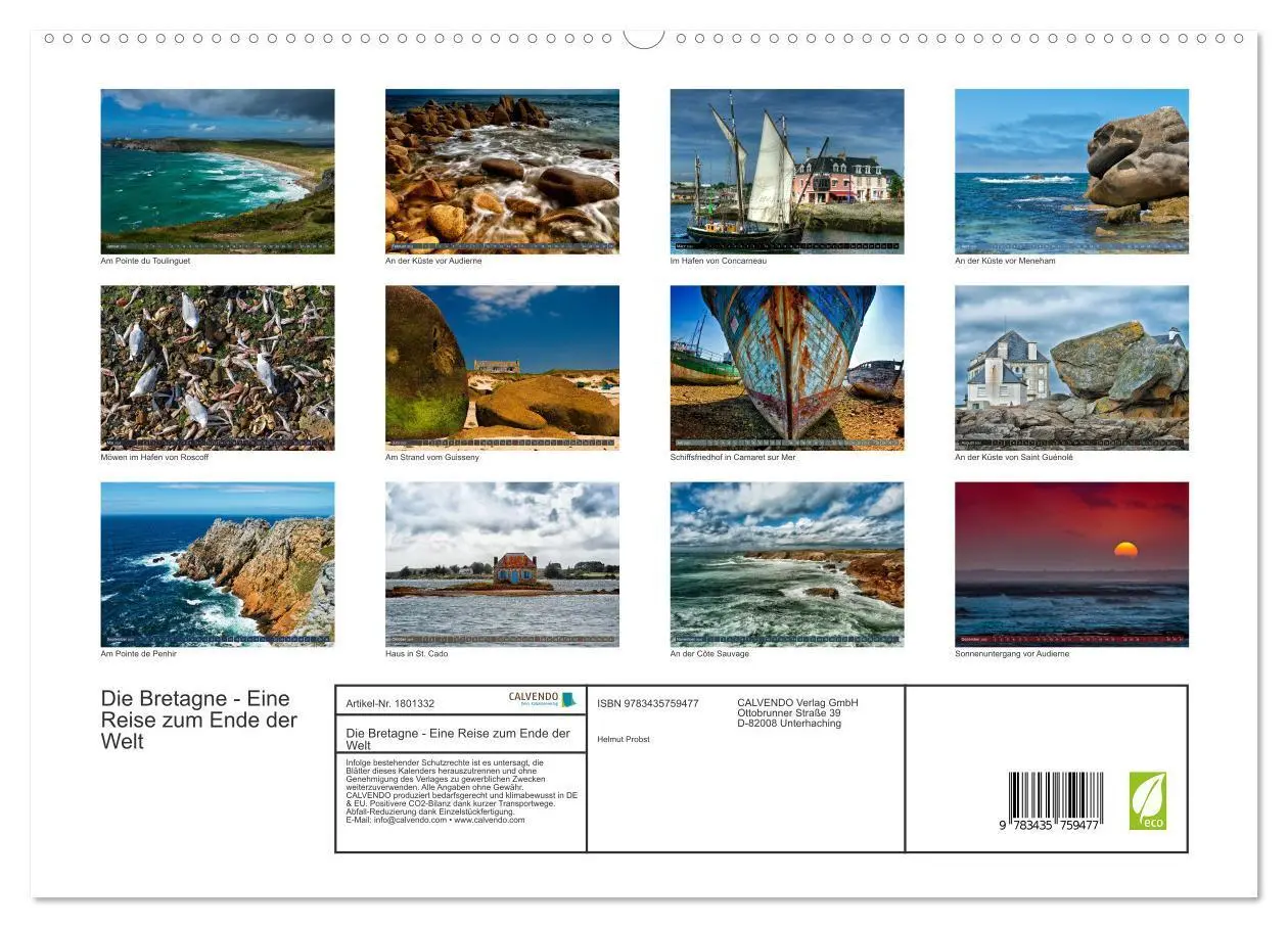Bild: 9783435759477 | Die Bretagne - Eine Reise zum Ende der Welt (hochwertiger Premium...