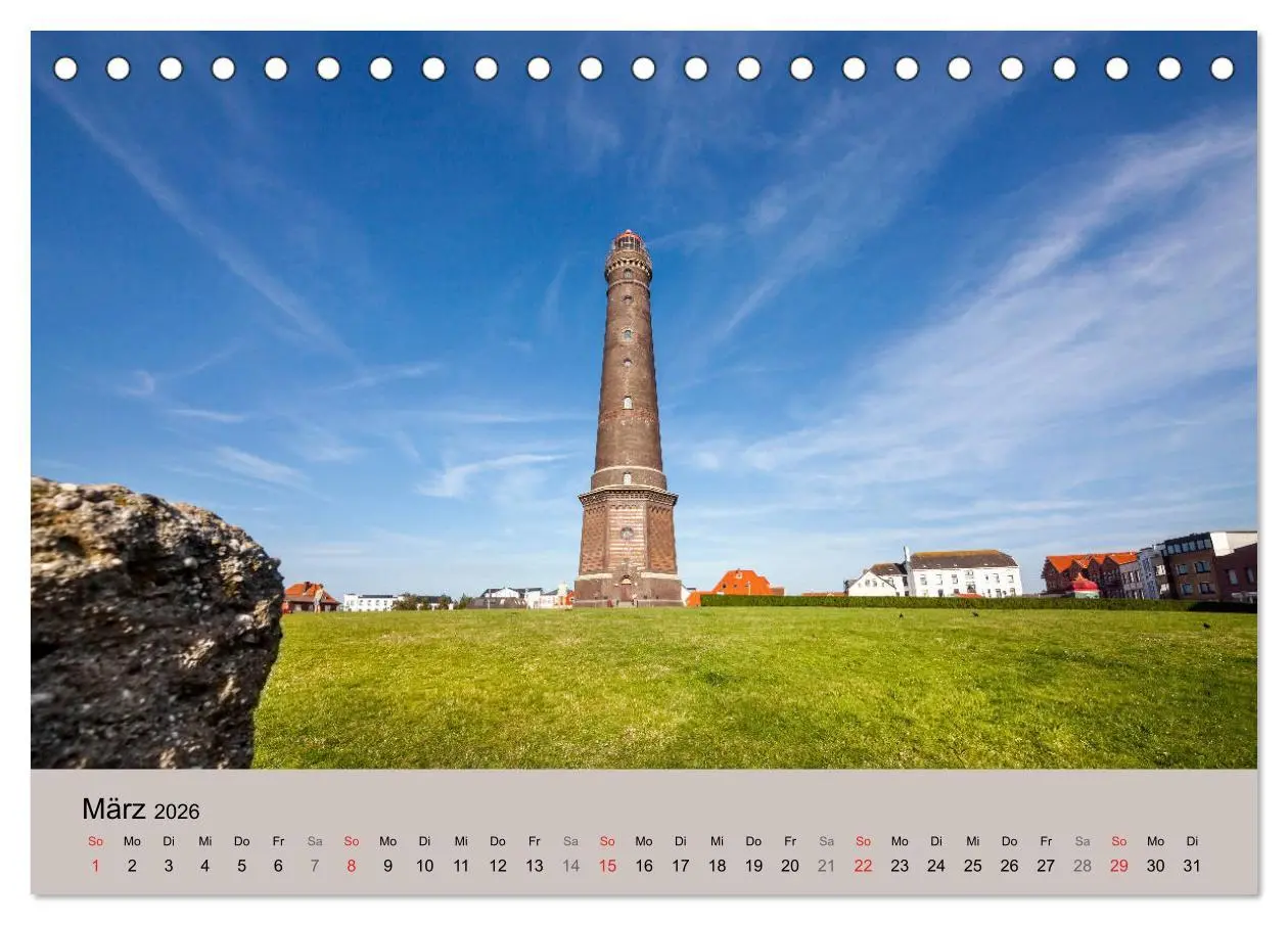 Bild: 9783457919477 | Nordseeinsel Borkum - Inselrausch im Hochseeklima (Tischkalender...