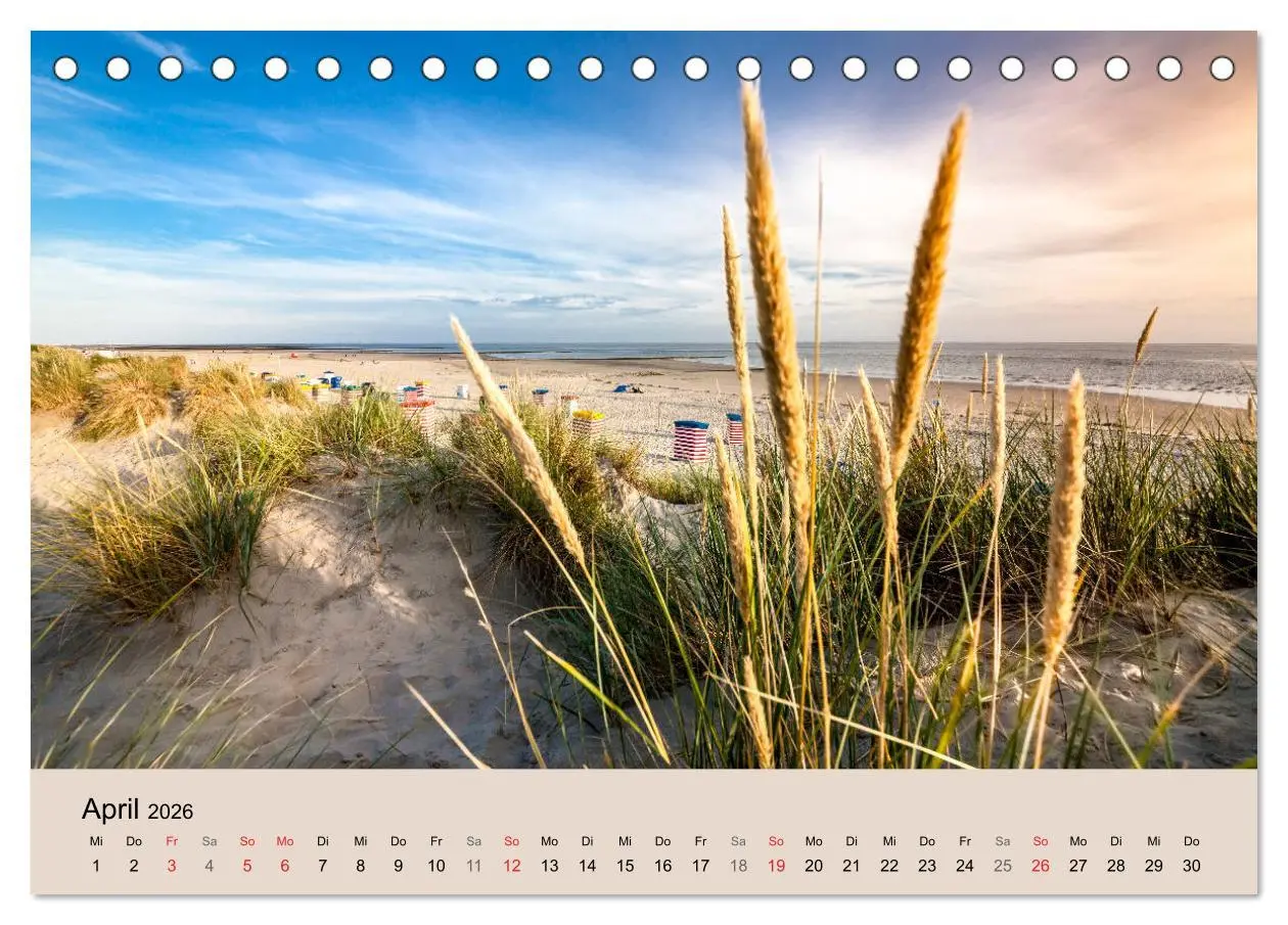 Bild: 9783457919477 | Nordseeinsel Borkum - Inselrausch im Hochseeklima (Tischkalender...