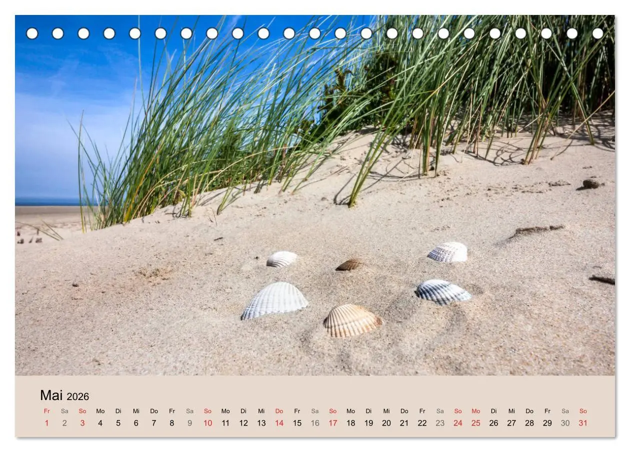 Bild: 9783457919477 | Nordseeinsel Borkum - Inselrausch im Hochseeklima (Tischkalender...