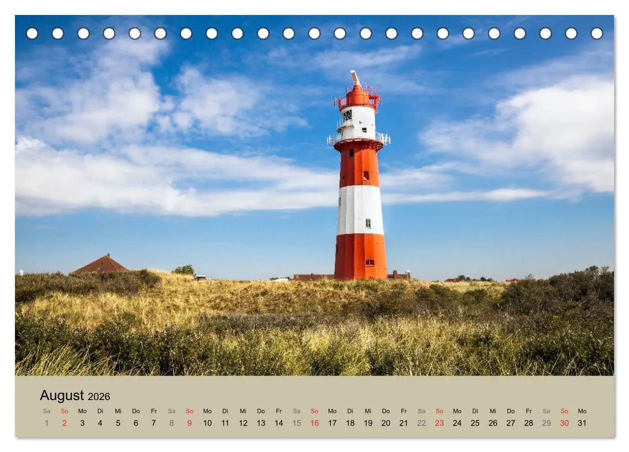 Bild: 9783457919477 | Nordseeinsel Borkum - Inselrausch im Hochseeklima (Tischkalender...