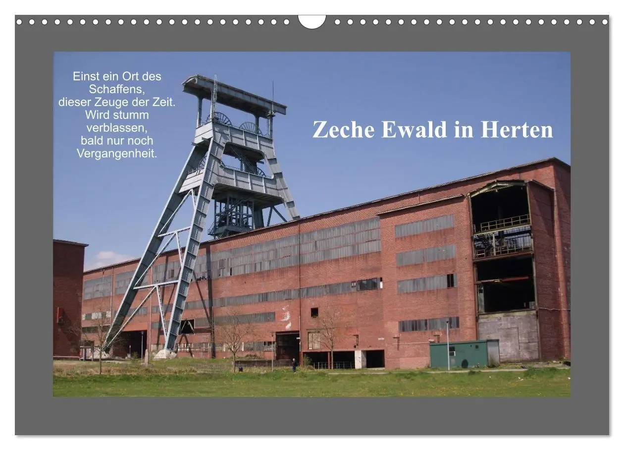 Cover: 9783594229477 | Zeche Ewald in Herten (Wandkalender 2027 DIN A3 quer), CALVENDO...