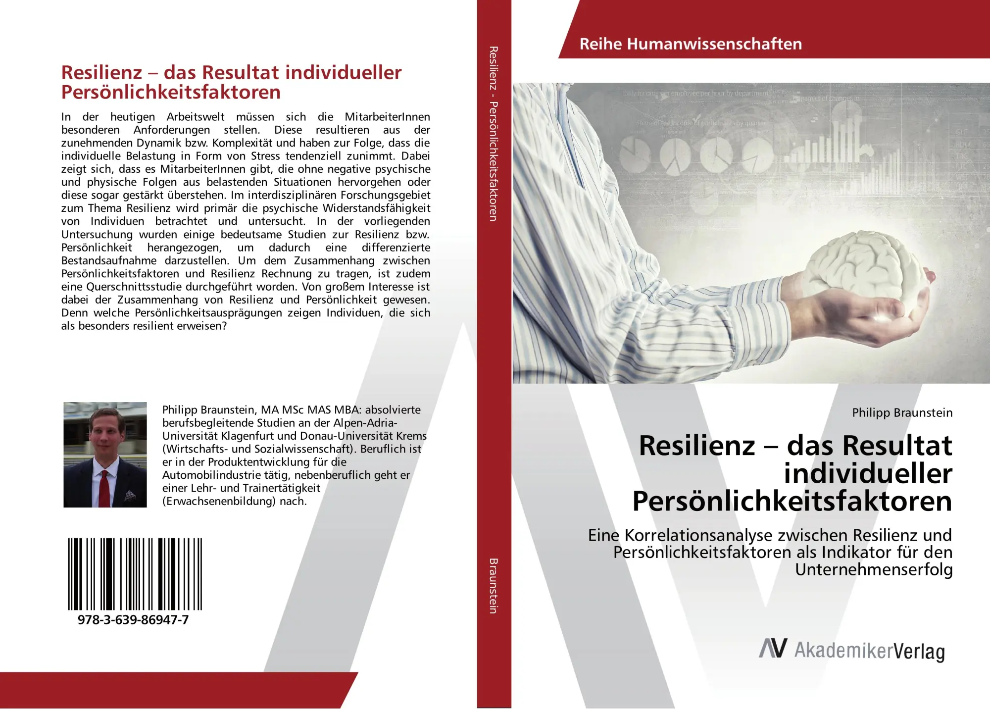 Cover: 9783639869477 | Resilienz - das Resultat individueller Persönlichkeitsfaktoren | Buch