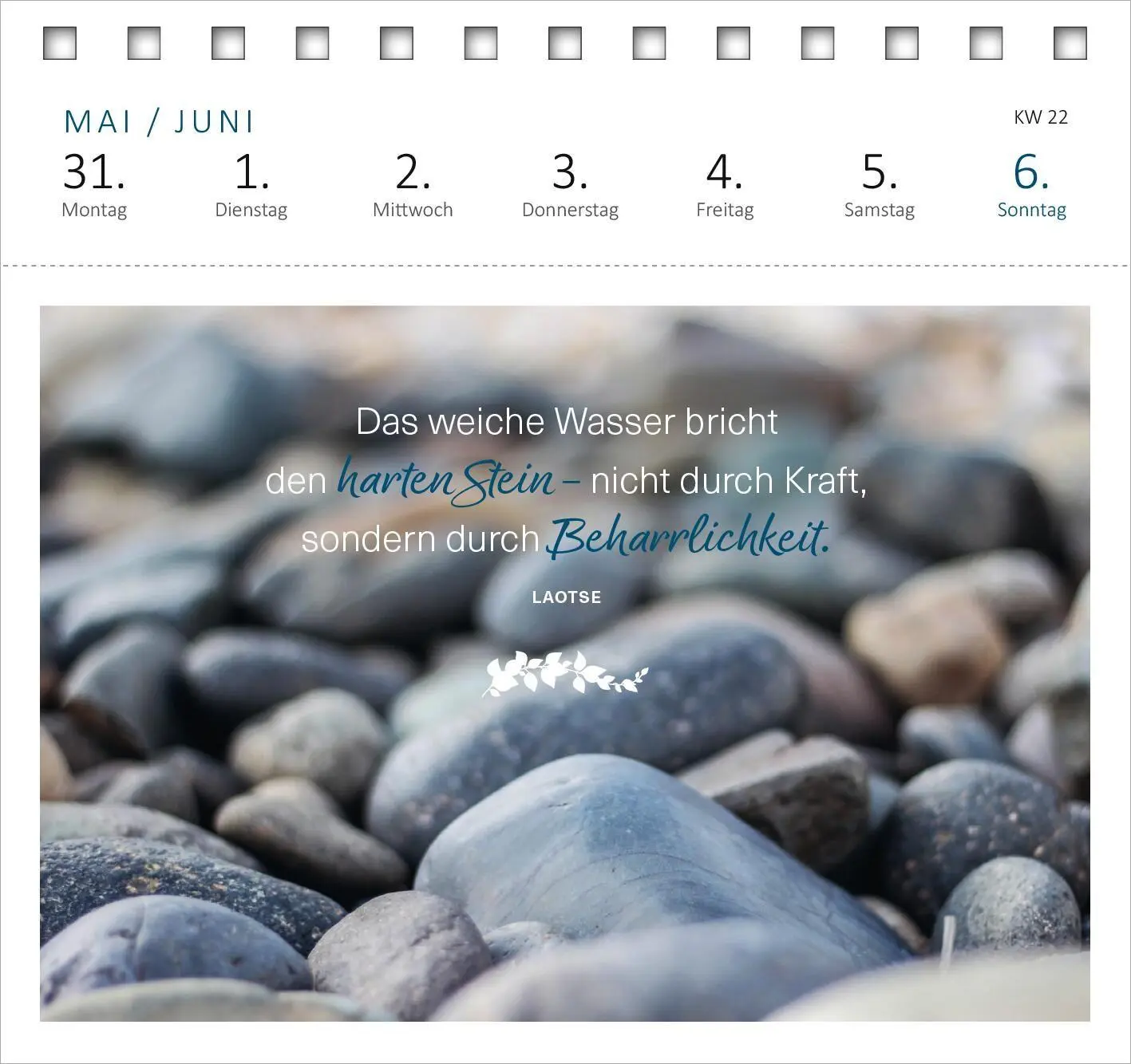 Bild: 4014489139577 | Postkartenkalender 365 Tage Achtsamkeit 2027 | Kalender | 108 S.