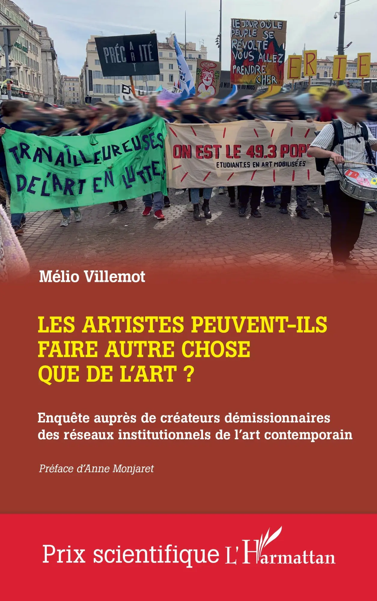 Cover: 9782336469577 | Les artistes peuvent-ils faire autre chose que de l'art? | Villemot