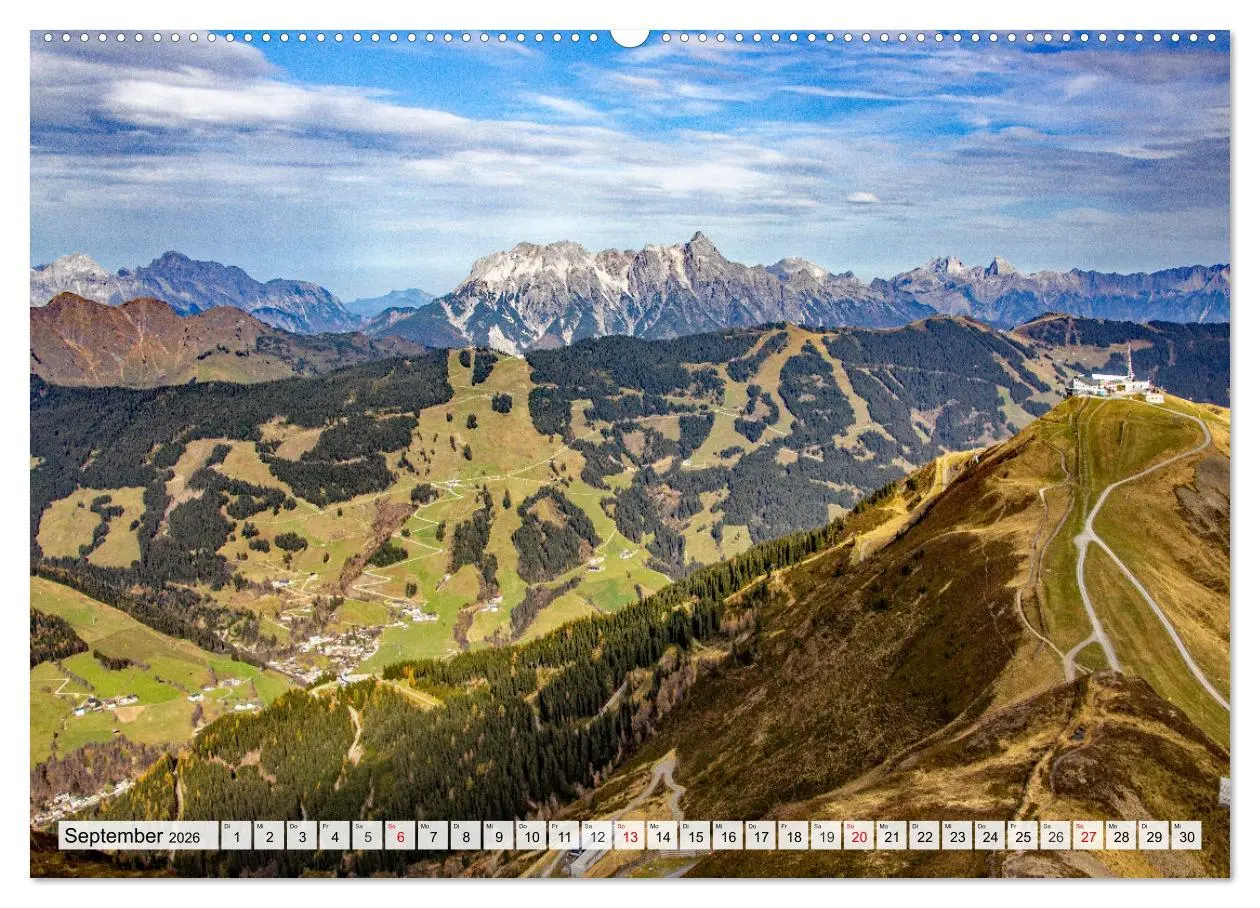 Bild: 9783457459577 | Grüße aus Saalbach (hochwertiger Premium Wandkalender 2026 DIN A2...