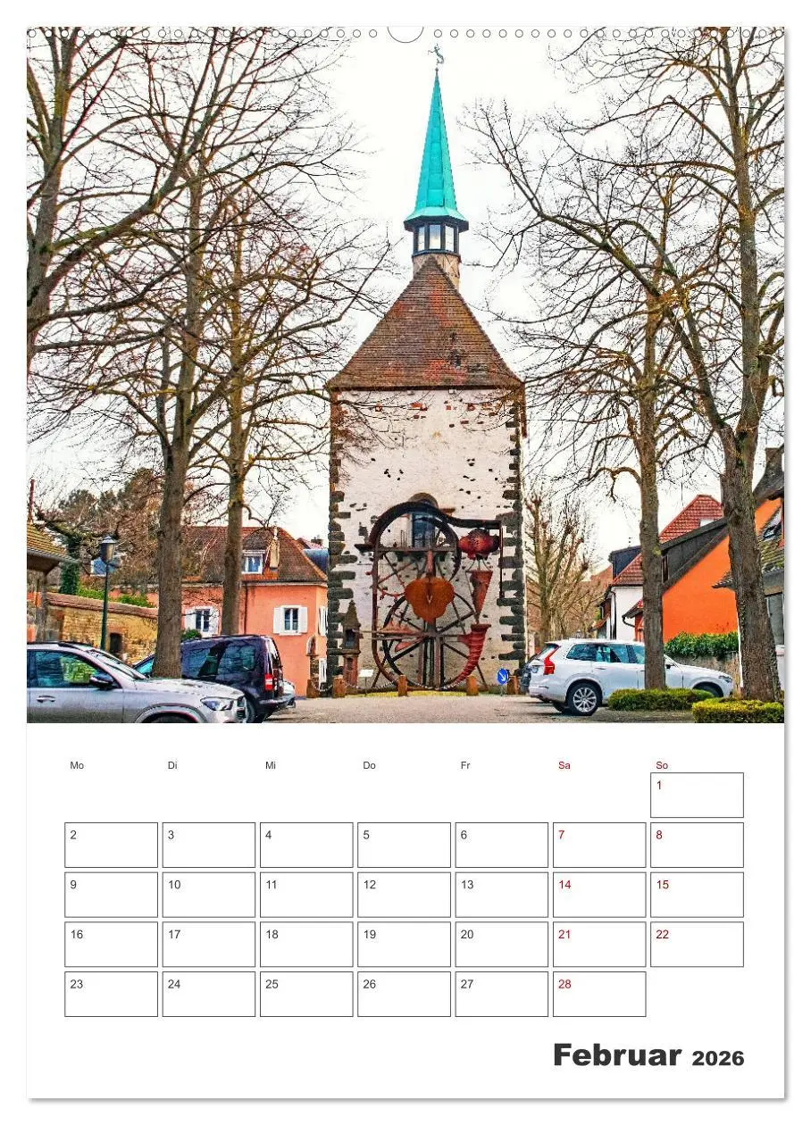 Bild: 9783516309577 | Breisach - Reiseplaner (Wandkalender 2026 DIN A2 hoch), CALVENDO...